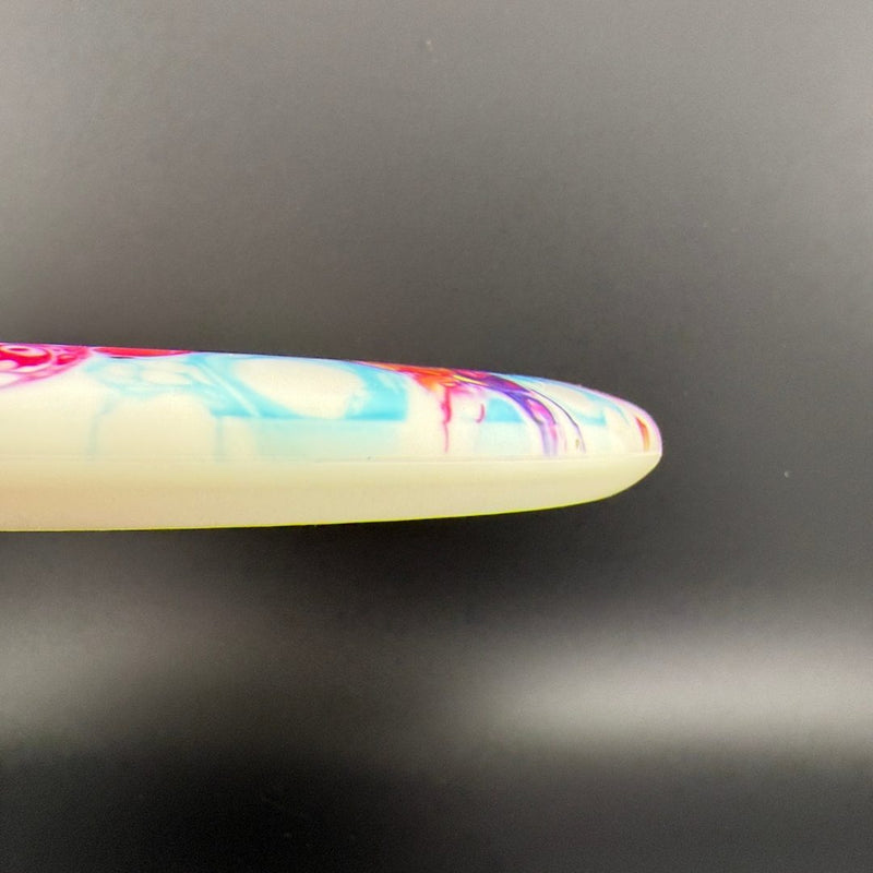 Load image into Gallery viewer, White ESP Luna - Greazy Dyed - Bottom Stamp