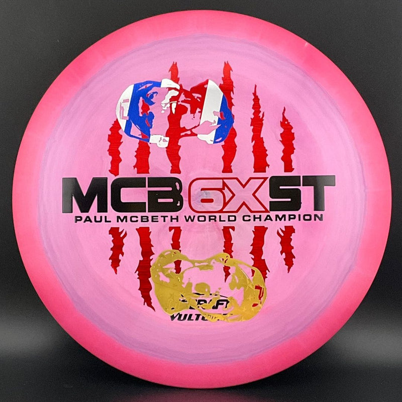Load image into Gallery viewer, ESP Vulture - "McFace" Misprint - Paul McBeth 6x Claw - MCB6XST Edition