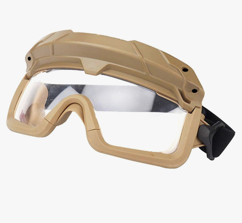 Load image into Gallery viewer, Tactical Helmet Goggles with Arc Rail Attachments