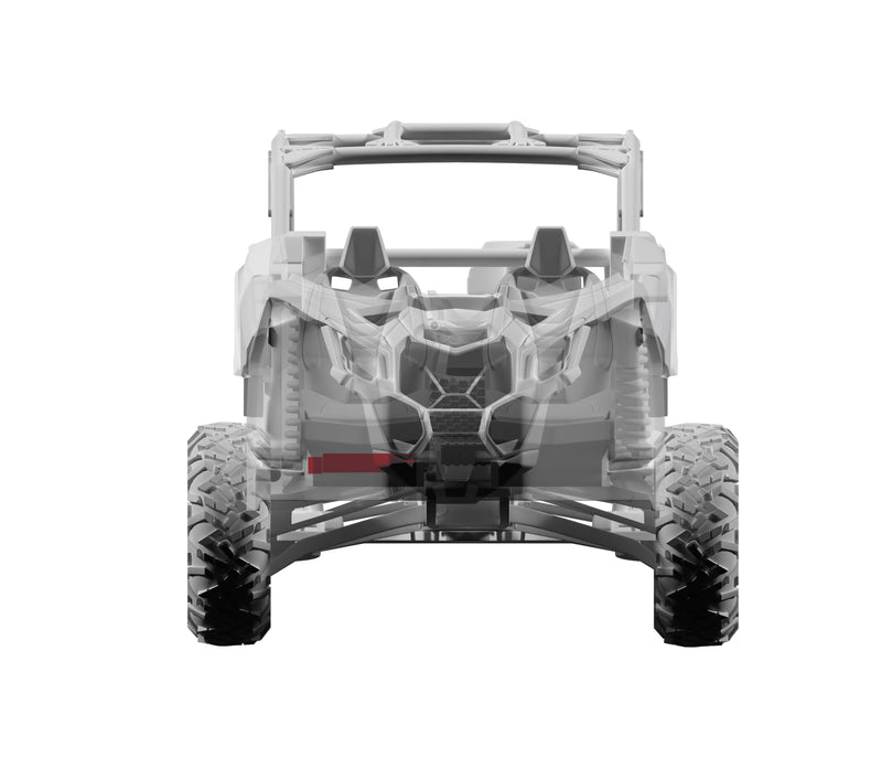 Load image into Gallery viewer, Can-Am Maverick X3 12" Under Seat Subwoofer Enclosure Passenger Side - PSW12.4D Shallow Water Resistant Subwoofer Included