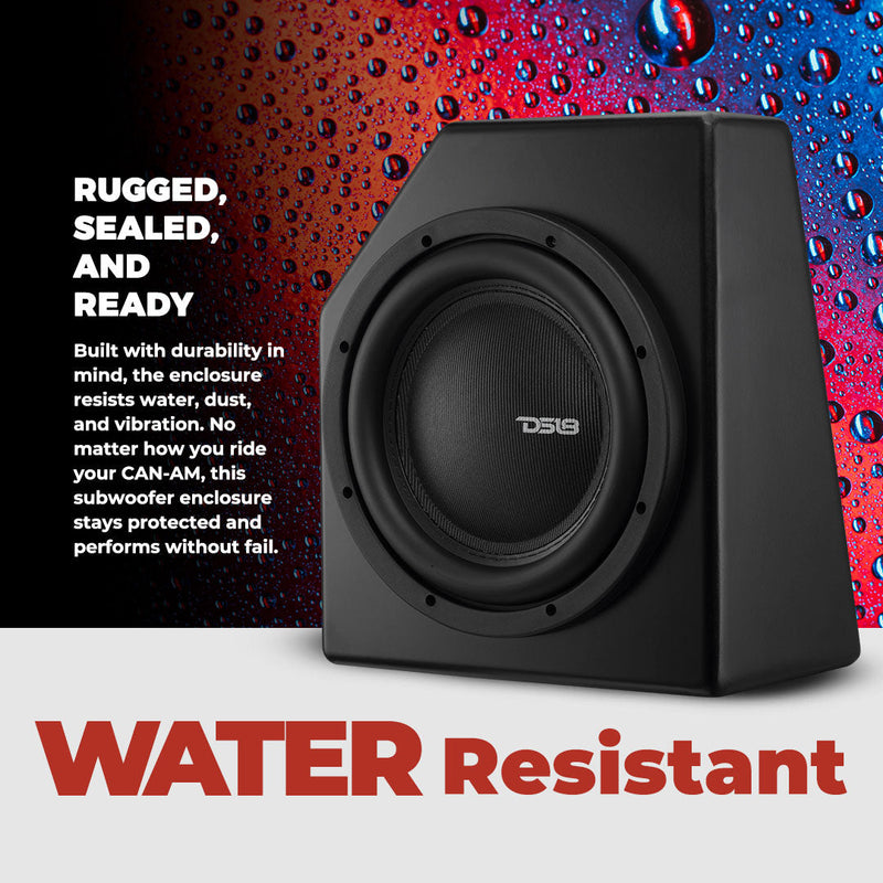 Load image into Gallery viewer, Can-Am 10” Under-Seat Subwoofer Enclosure for 2-Door & 4-Door Maverick X3 (2017-Up) - Front Passenger Side