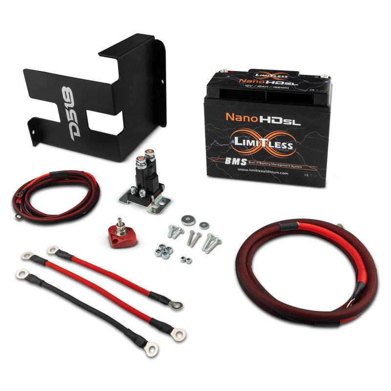 Load image into Gallery viewer, Can-Am Maverick X3 Second Battery Upgrade Kit with Lithium Battery - More Battery Reserve Power For Longer Lasting Audio