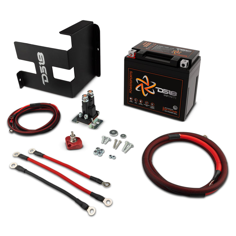 Load image into Gallery viewer, Can-Am Maverick X3 Second Battery Upgrade Kit with Battery - More Battery Reserve Power For Longer Lasting Audio