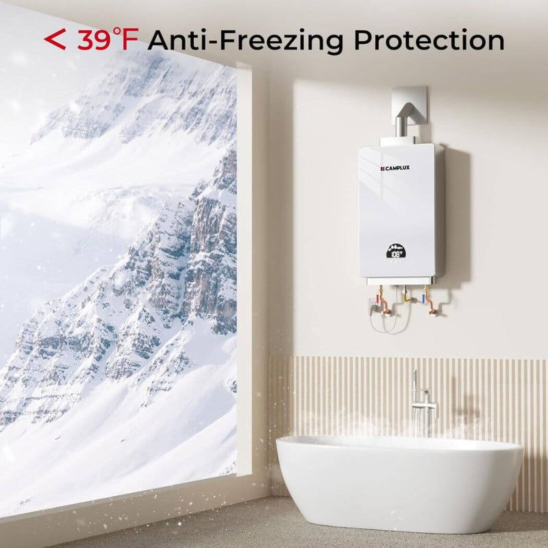 Load image into Gallery viewer, Indoor Propane/Natural Gas Tankless Water Heater 3.18 GPM | White