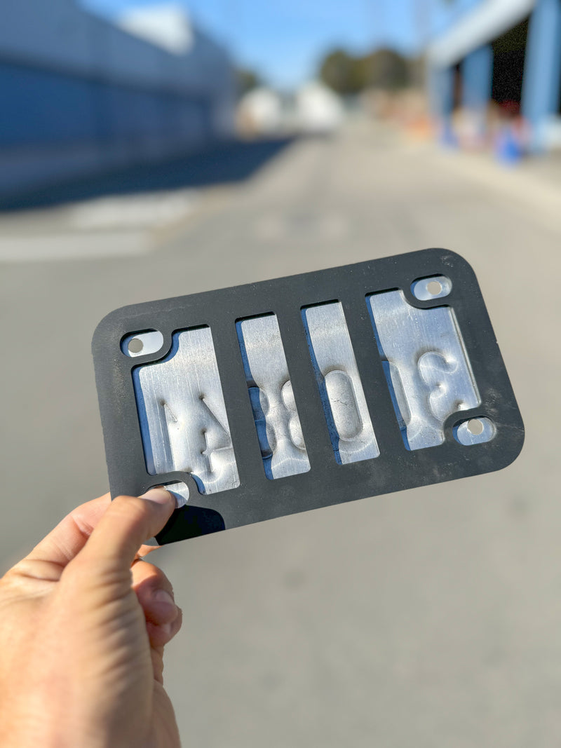Load image into Gallery viewer, Motorcycle Silicone American Flag License Plate Frame - Anti-Rattle, Anti-Scratch