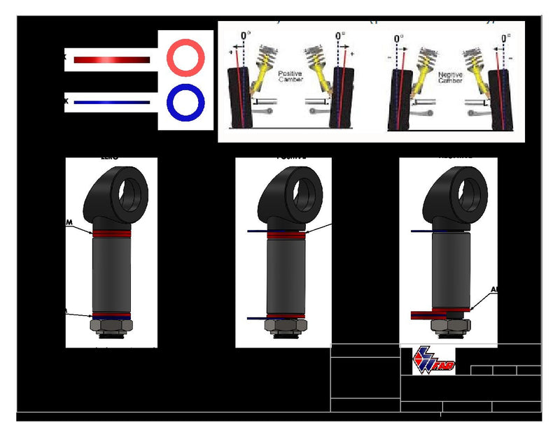 Load image into Gallery viewer, L&W FAB 1.75″ Forward Adjustable A Arms for RZR Polaris Turbo S