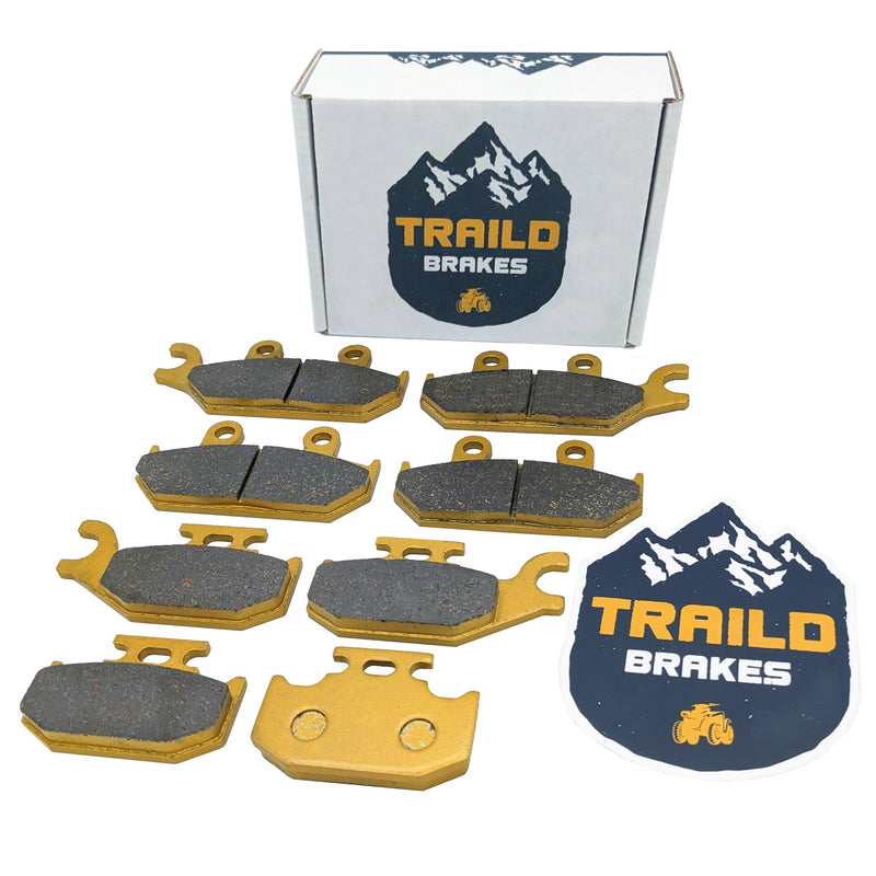 Load image into Gallery viewer, Can-Am Maverick MAX/XDS/XMR 2013-2018 Front & Rear Ceramic Brake Pad Set