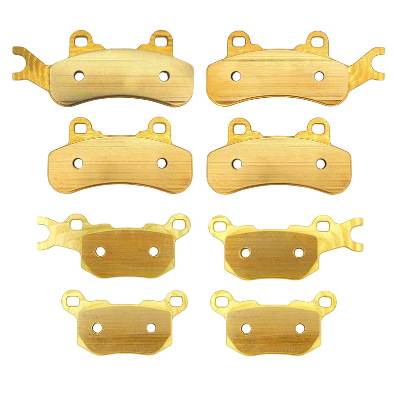 Load image into Gallery viewer, Can-Am Defender 3-Seater HD7 HD8 HD9 HD10 HD11 2016-2026 Brass Brake Pad Set