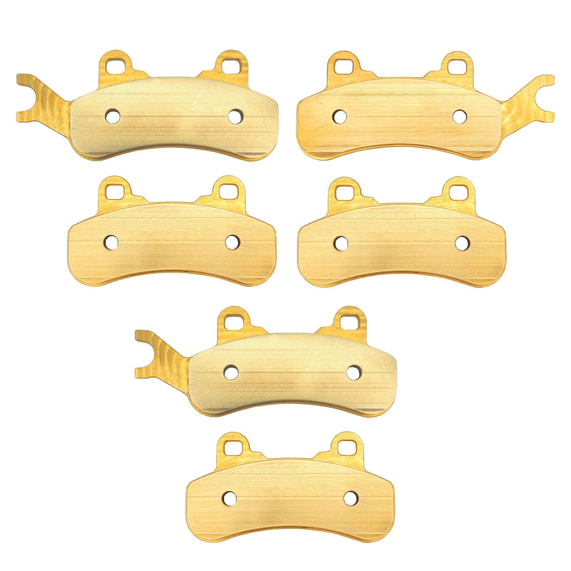 Load image into Gallery viewer, Can-Am Defender HD5 2017-2021 Brass Brake Pad Set