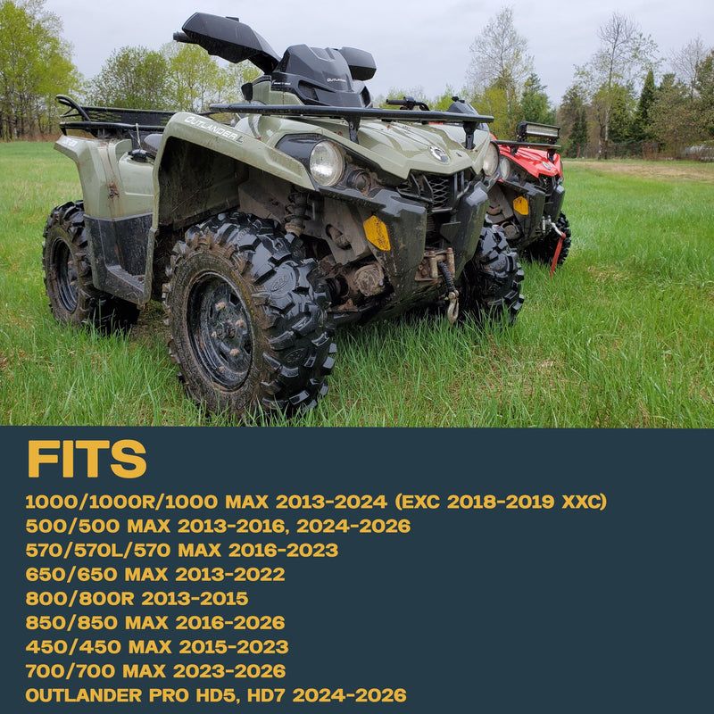 Load image into Gallery viewer, Can-Am Outlander 450/500/570/650/850/1000/HD5/HD7/PRO 2013-2026 Ridge Rider Disc Brake Rotor Kit