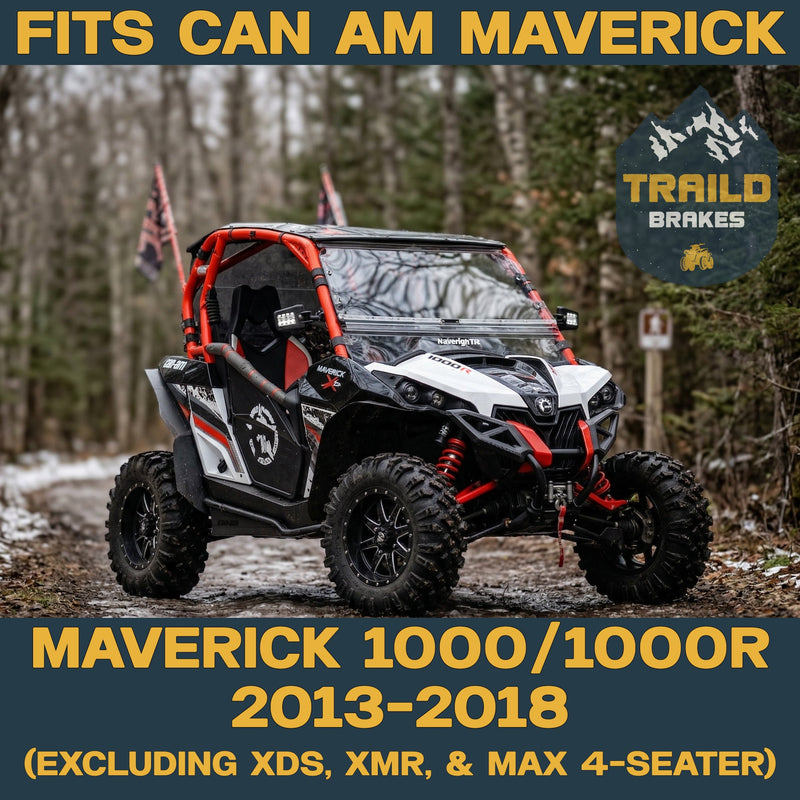 Load image into Gallery viewer, Can-Am Maverick 2013-2018 Front & Rear Ceramic Brake Pad Set