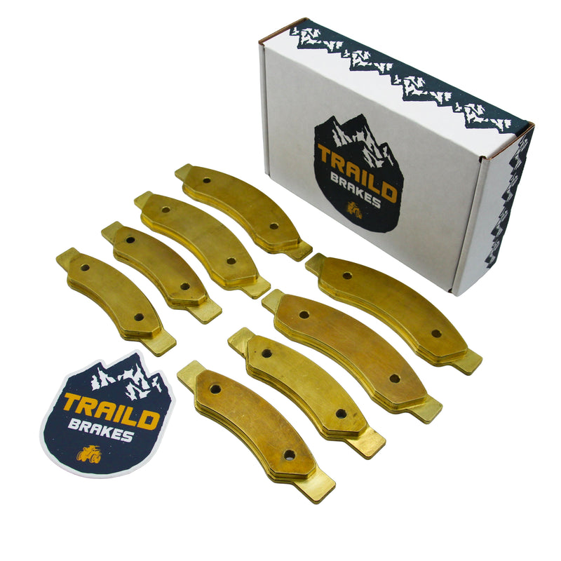 Load image into Gallery viewer, Can-Am Maverick R 2024-2025 Front & Rear Brass Brake Pad Set