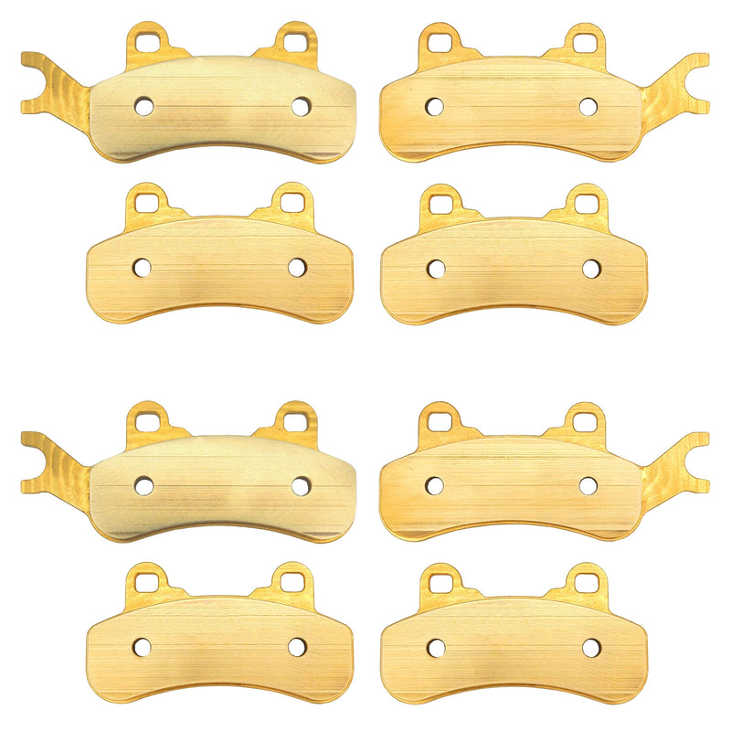Load image into Gallery viewer, Can-Am Maverick X3/MAX/Sport/Trail 2017-2026 Front & Rear Brass Brake Pad Set
