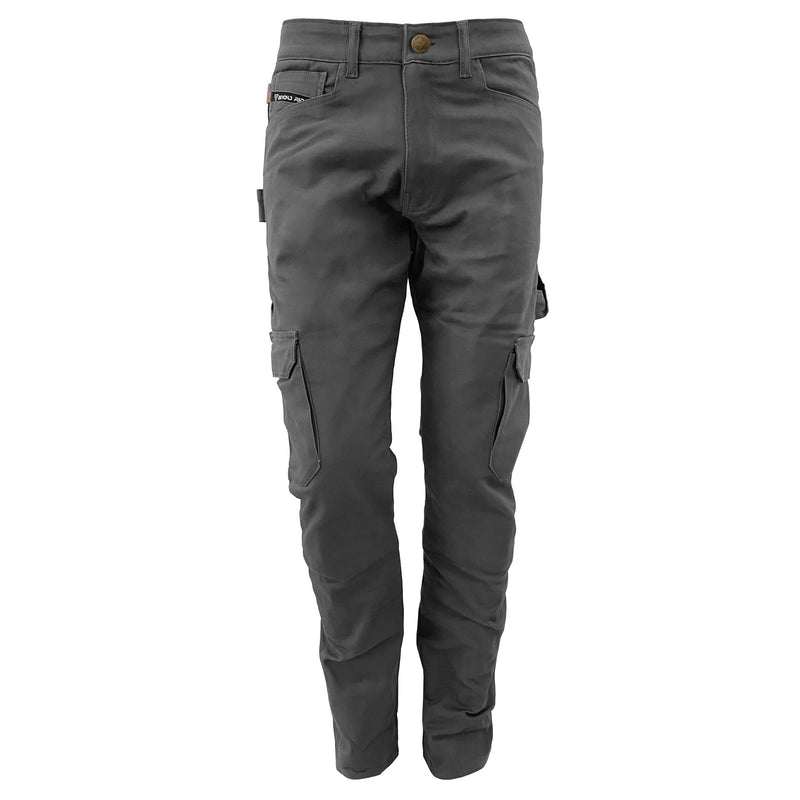 Load image into Gallery viewer, Cargo Pants Straight Fit - Gray
