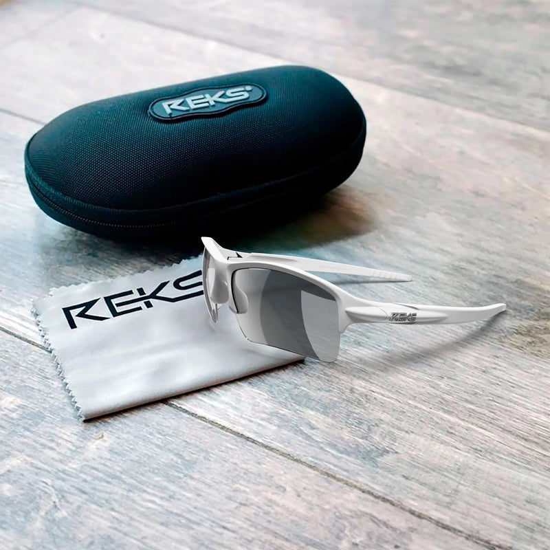 Load image into Gallery viewer, White Sling XM Prescription Polycarbonate Sunglasses
