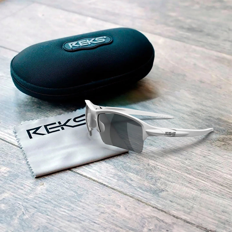 Load image into Gallery viewer, White Sling XM Prescription Polycarbonate Sunglasses