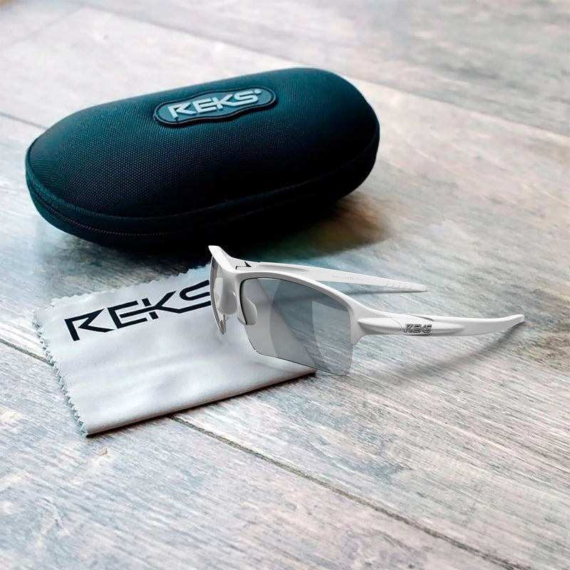 Load image into Gallery viewer, White Sling XM Prescription Polycarbonate Sunglasses
