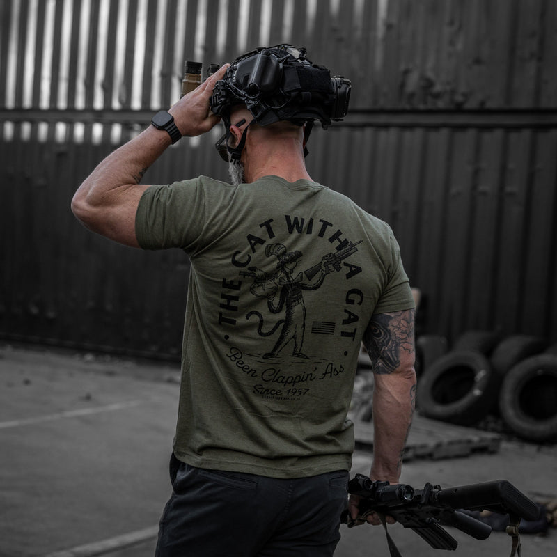 Load image into Gallery viewer, The Cat With A Gat Remix Men's T-Shirt