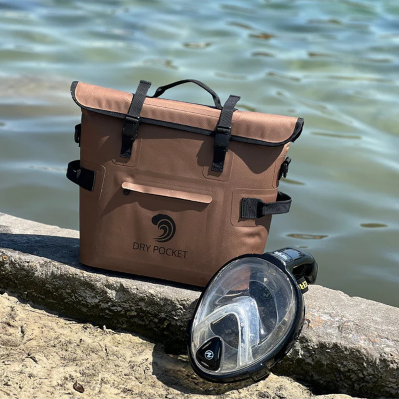 Load image into Gallery viewer, Waterproof Floating Cooler Bag - Coyote Brown