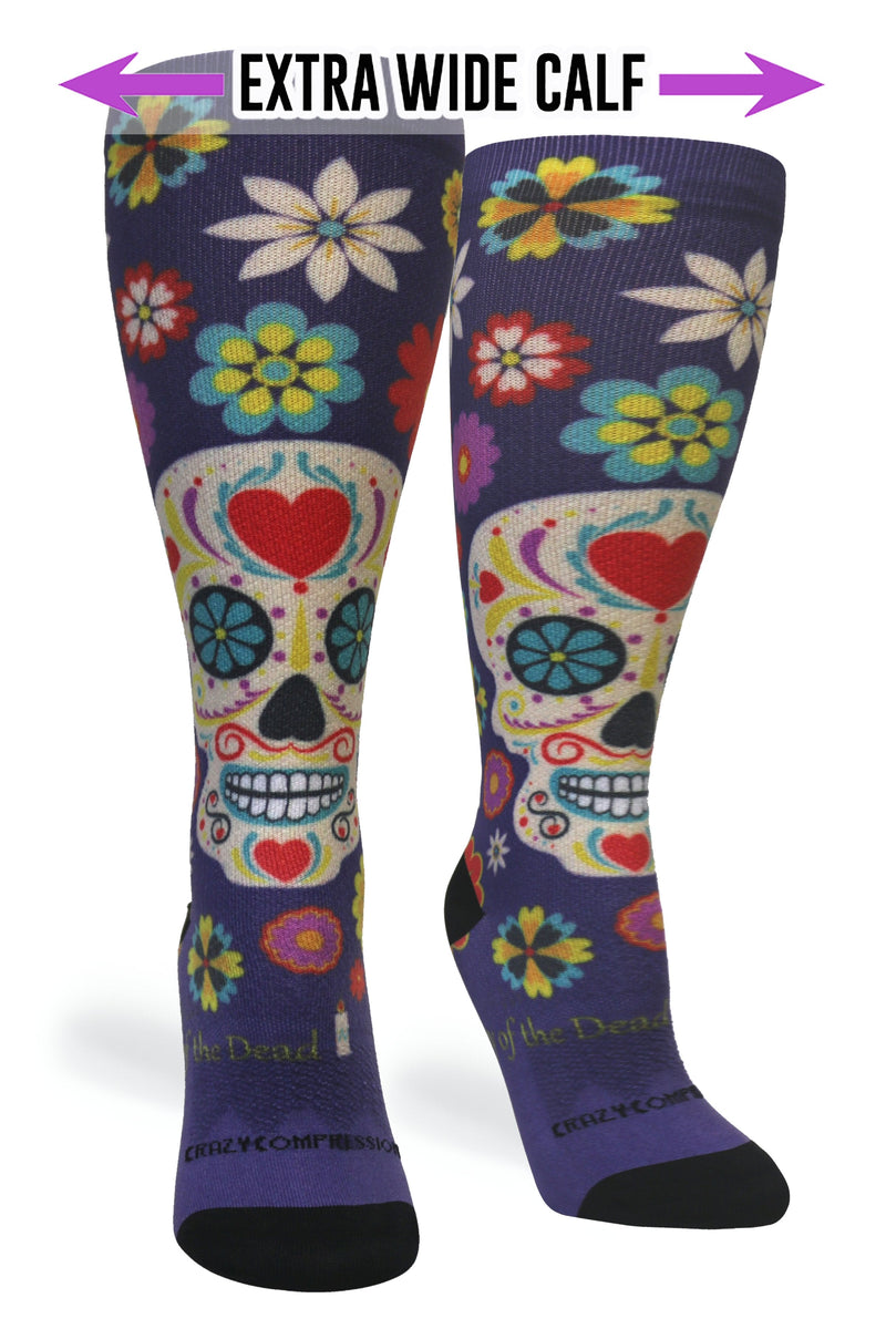 Load image into Gallery viewer, Calavera Purple - (Standard & Extra Wide)