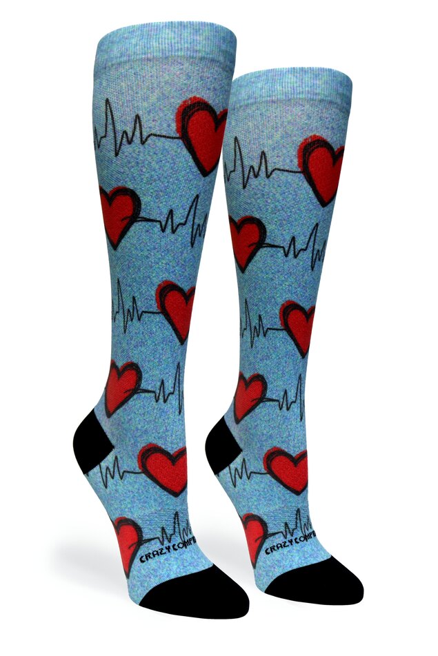 Load image into Gallery viewer, Heart Station Blue - (Standard & Extra Wide)
