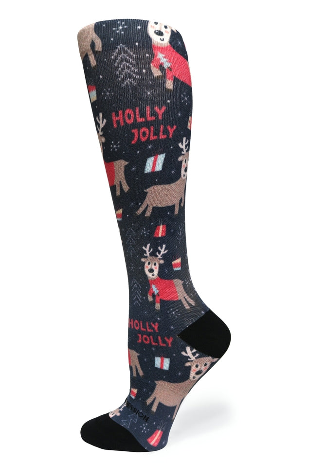 Load image into Gallery viewer, Holly Jolly - (Standard & Extra Wide)