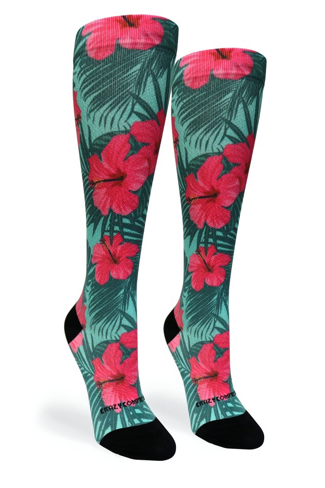 Load image into Gallery viewer, Tropical Hibiscus - (Standard & Extra Wide)
