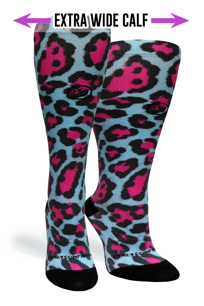 Load image into Gallery viewer, Cheetah Blue - (Standard & Extra Wide)