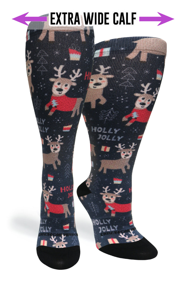 Load image into Gallery viewer, Holly Jolly - (Standard & Extra Wide)