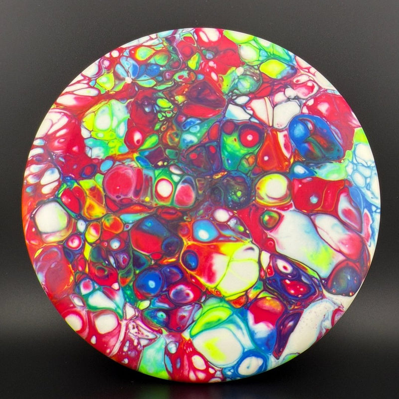 Load image into Gallery viewer, White ESP Luna - Greazy Dyed - Bottom Stamp