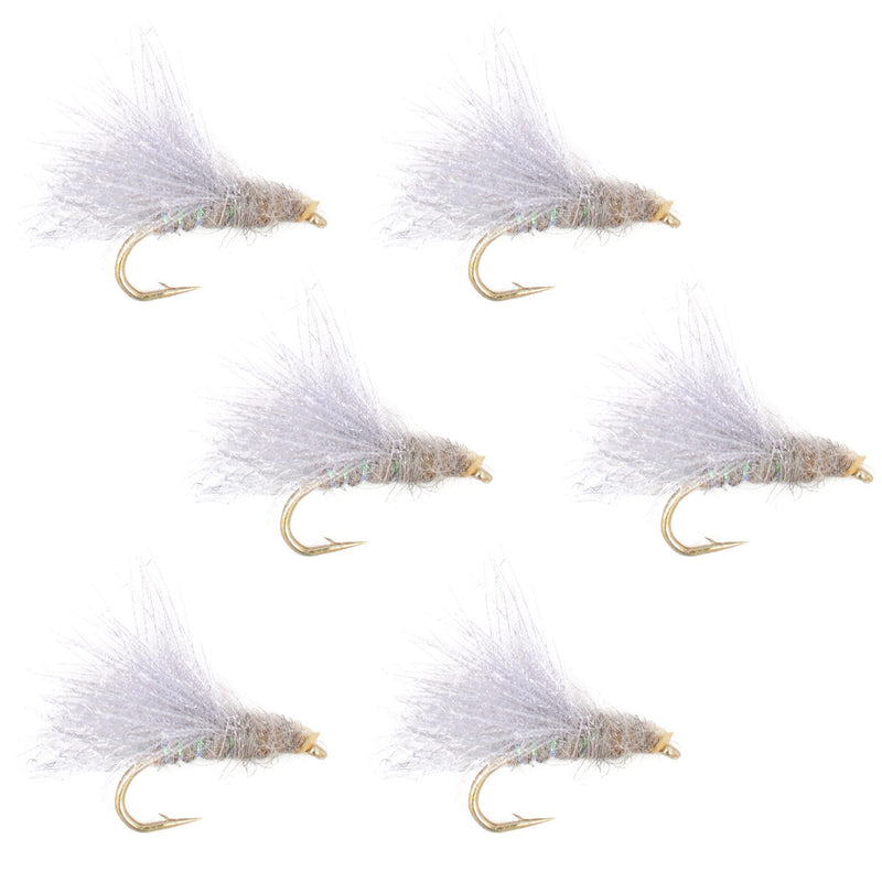 Load image into Gallery viewer, CDC Baetis Emerger BWO Wet Fly Fishing Flies - 6 Flies Hook Size 18