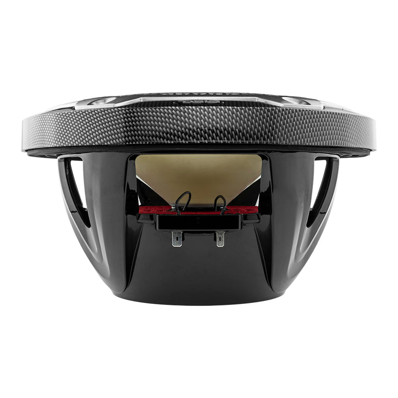 Load image into Gallery viewer, NXL 10" 2-Way Coaxial Marine Speaker With LED RGB Lights 200 Watts Rms 4-Ohm -Black Carbon Fiber
