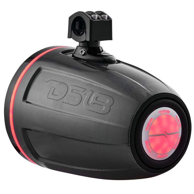 Load image into Gallery viewer, NXL 10" Marine and Powersports Empty Tower LED RGB Lights -Black Carbon Fiber
