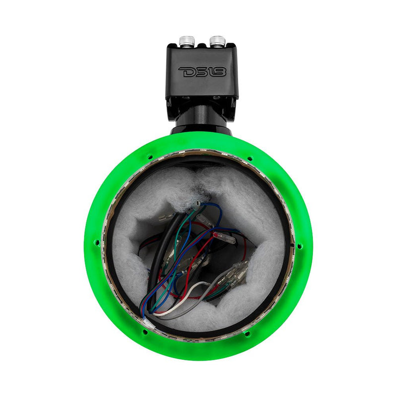 Load image into Gallery viewer, NXL 6.5" Marine and Powersports Empty Tower LED RGB Lights -Black Carbon Fiber