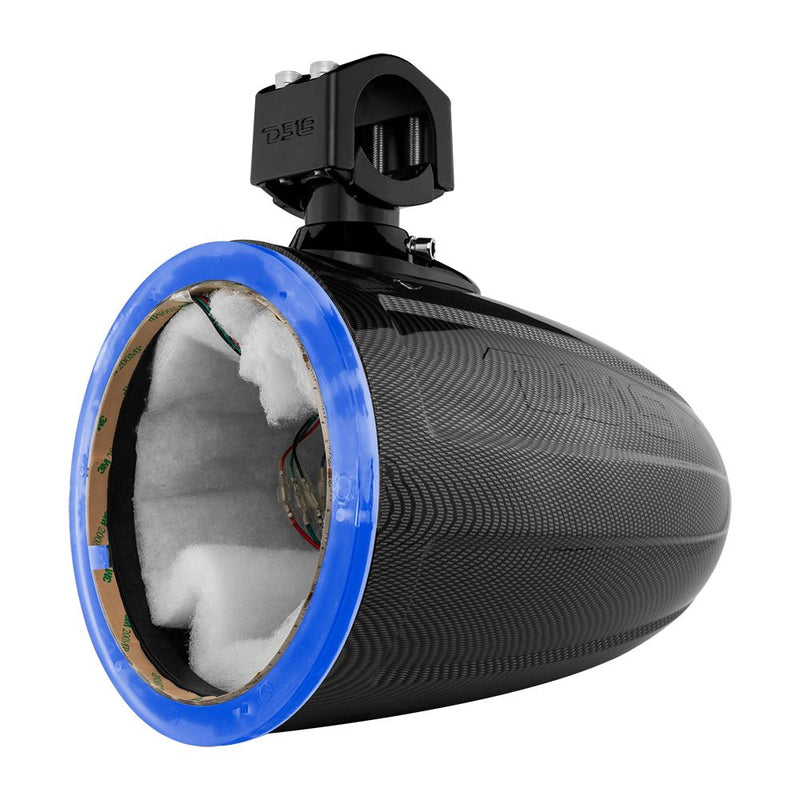 Load image into Gallery viewer, NXL 8" Marine and Powersports Empty Tower LED RGB Lights -Black Carbon Fiber