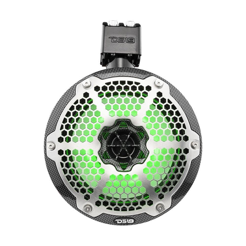 Load image into Gallery viewer, Jeep Gladiator JT Mounting Bar + 4x 8” Marine Tower Speakers with RGB LED Lights