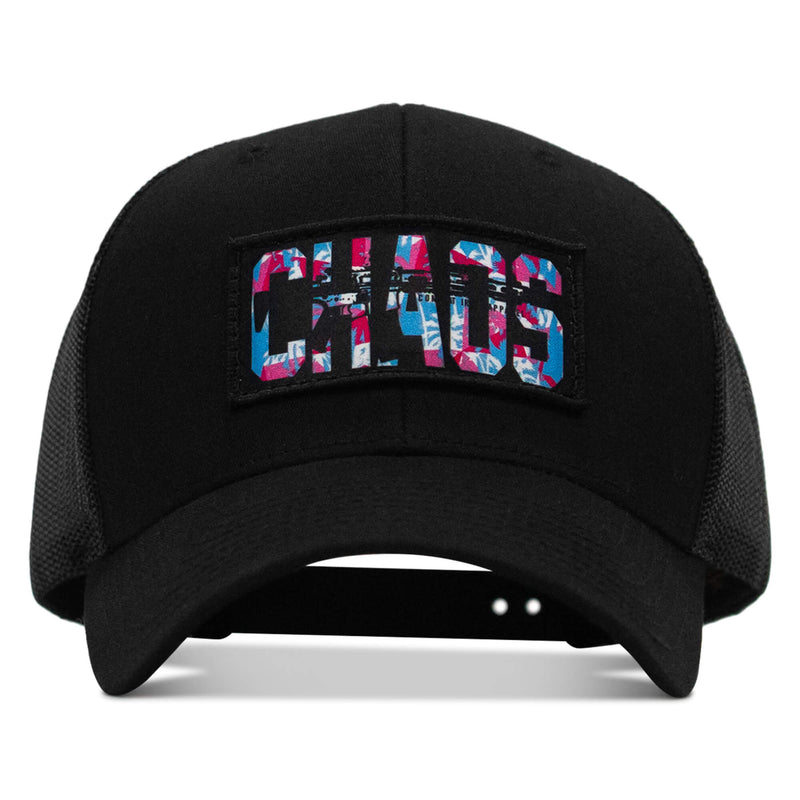 Load image into Gallery viewer, Chaos Hawaiian Patch Snapback Hat