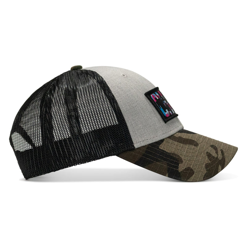 Load image into Gallery viewer, Chaos Hawaiian Patch Snapback Hat
