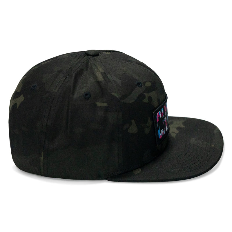 Load image into Gallery viewer, Chaos Hawaiian Flatbill SnapBack Hat