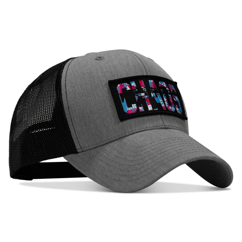 Load image into Gallery viewer, Chaos Hawaiian Patch Snapback Hat