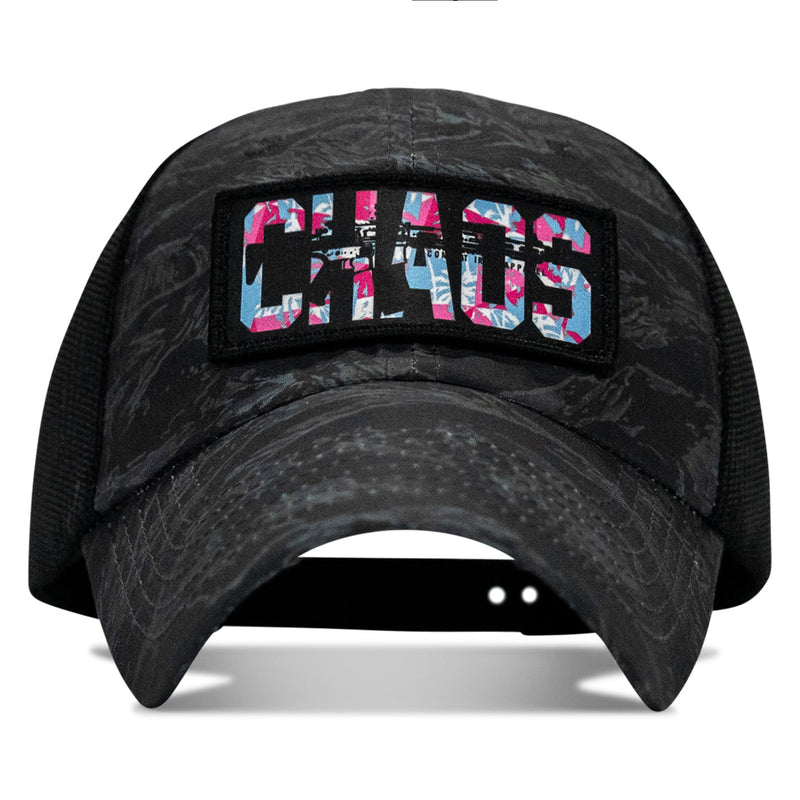 Load image into Gallery viewer, Chaos Hawaiian Patch Tactical Ripstop Mesh Snapback Hat