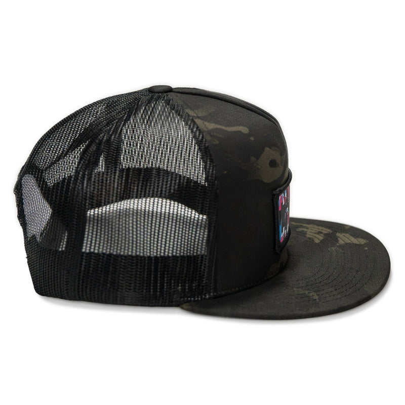 Load image into Gallery viewer, Chaos Hawaiian Flatbill SnapBack Hat