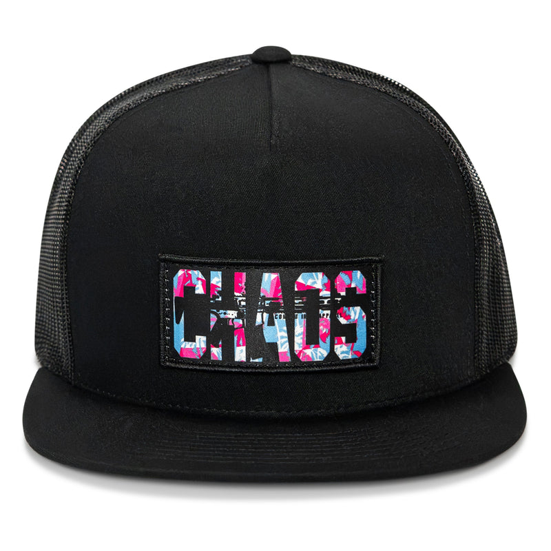 Load image into Gallery viewer, Chaos Hawaiian Flatbill SnapBack Hat
