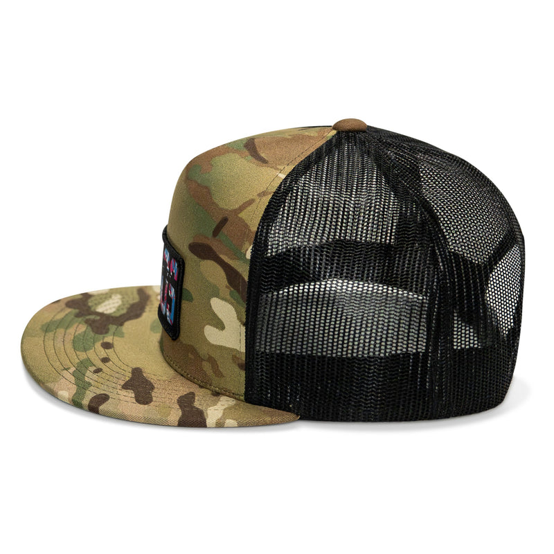 Load image into Gallery viewer, Chaos Hawaiian Flatbill SnapBack Hat