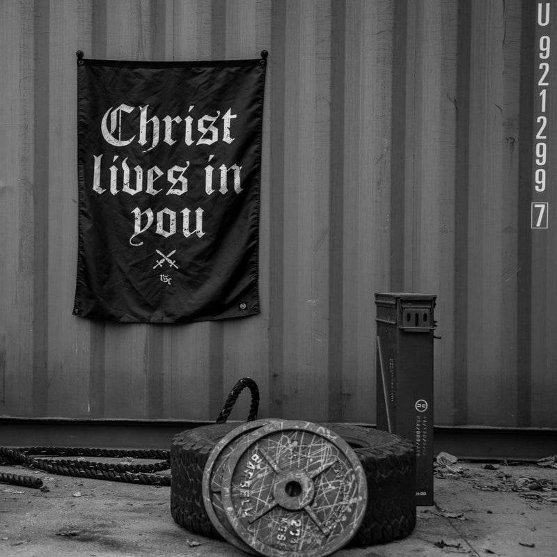Load image into Gallery viewer, Christ Lives In You 4' x 3' Flag