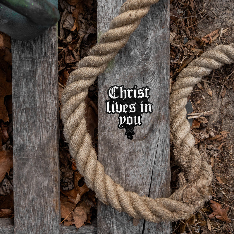 Load image into Gallery viewer, Christ Lives In You Decal