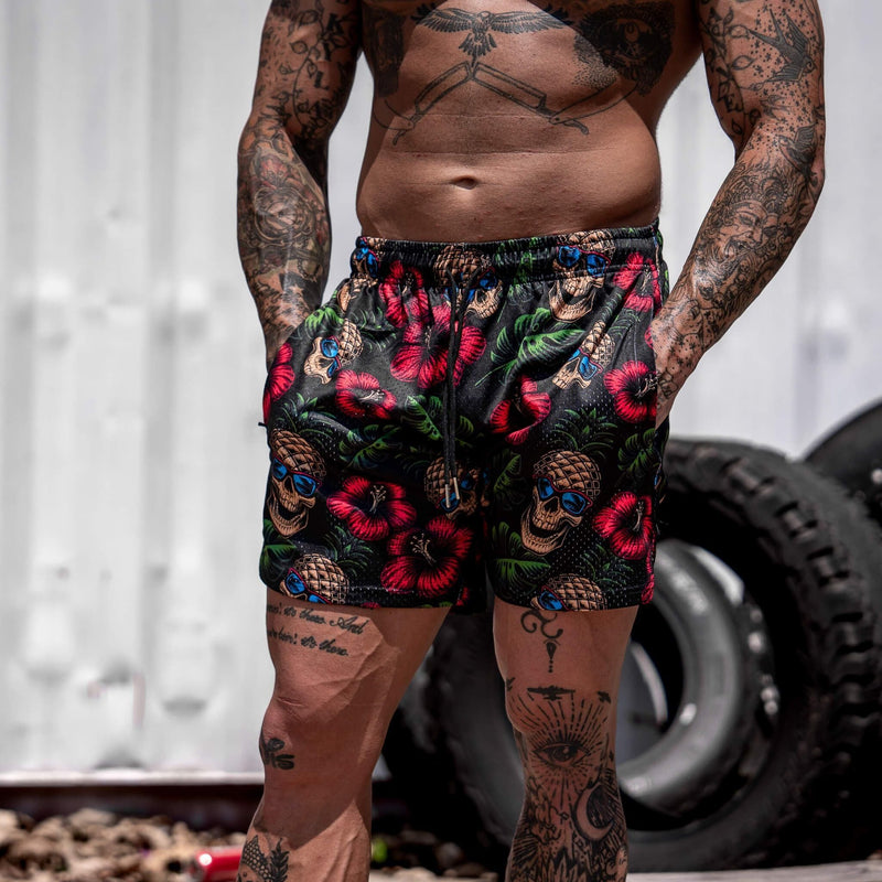 Load image into Gallery viewer, Mid Thigh Mesh Training / Lifestyle Shorts | 5"