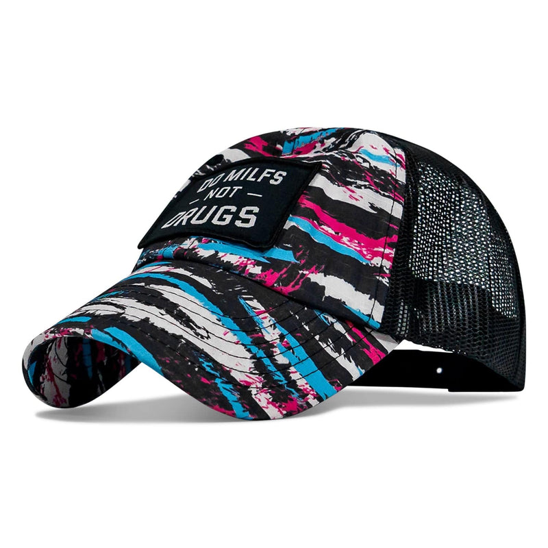 Load image into Gallery viewer, Ripstop Do Milfs Not Drugs Patch Tactical Ripstop Mesh Snapback Hat
