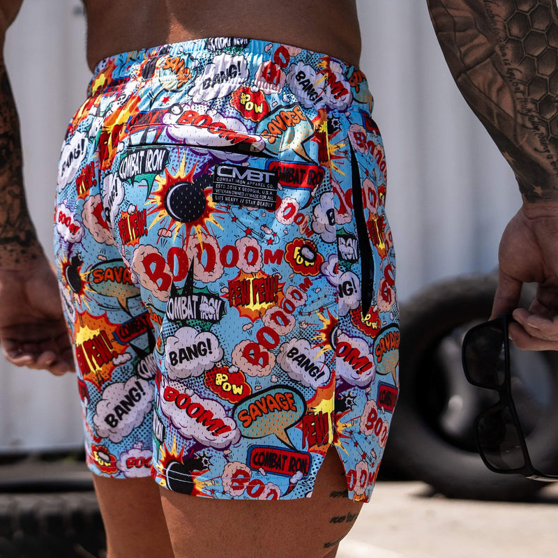 Load image into Gallery viewer, Mid Thigh Mesh Training / Lifestyle Shorts | 5"