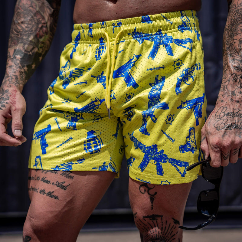 Load image into Gallery viewer, Mid Thigh Mesh Training / Lifestyle Shorts | 5"